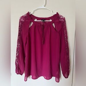 Jessica Simpson blouse with long sleeves, size xs